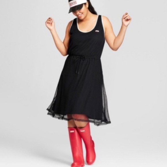 Hunter x Target Mesh A-Line Dress in Black Size XS - Picture 8 of 8